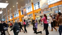 Flashmob pentru pasagerul cu numărul 1.000.000 - Aeroportul Internațional Cluj