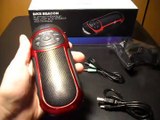 Great Ivation BIKE BEAKON Portable Rechargeable Rugged Bluetooth Stereo Speaker