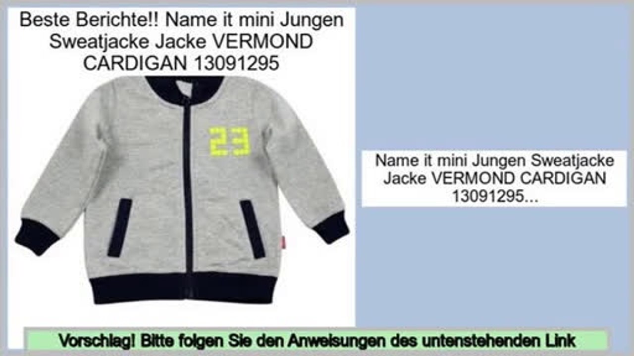 Niedrige Preise Name it mini Jungen Sweatjacke Jacke VERMOND CARDIGAN 13091295