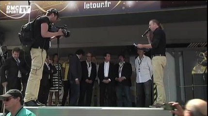 Cyclisme / Manuel Valls est sur le Tour - 27/07