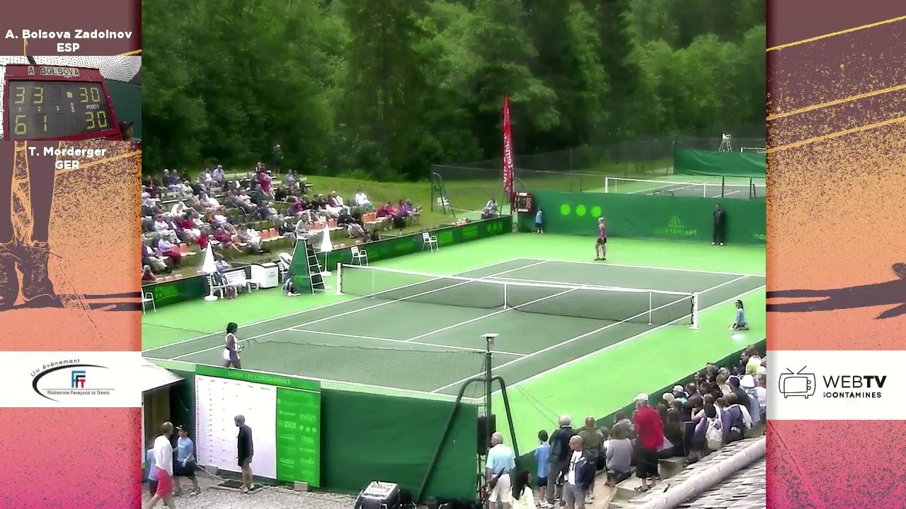 18ème Open International de Tennis Féminin en live sur Dailymotion (REPLAY)