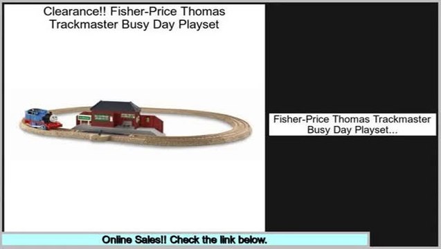 Sale Best Fisher-Price Thomas Trackmaster Busy Day Playset