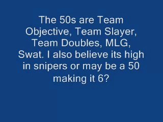 PlayerUp.com - Buy Sell Accounts - (SOLD) Selling A Halo 3 50 Account (4355 EXP) (5-6 50s)