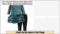 Consumer Reports Maisonnette Baby-Girls Infant Urban Sweet Knit Ruffle Dress