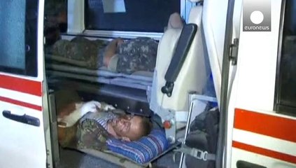 Video herunterladen: Russia opens humanitarian corridor for injured Ukrainian troops, Russian state TV claims