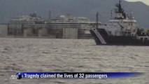 Italy's wrecked cruise ship prepares to dock in Genoa