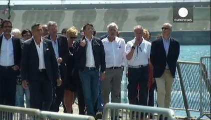 Génova, fin de trayecto para el Costa Concordia