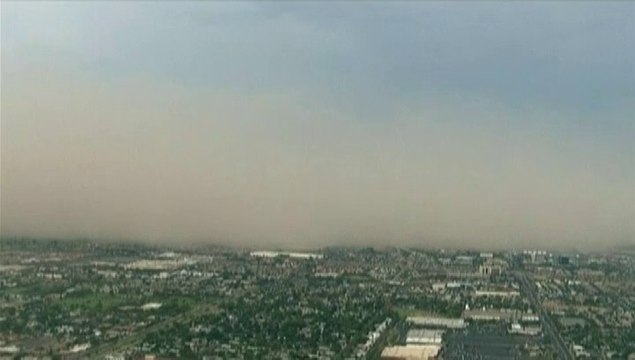 Un gigantesque nuage de poussières balaie l'Arizona