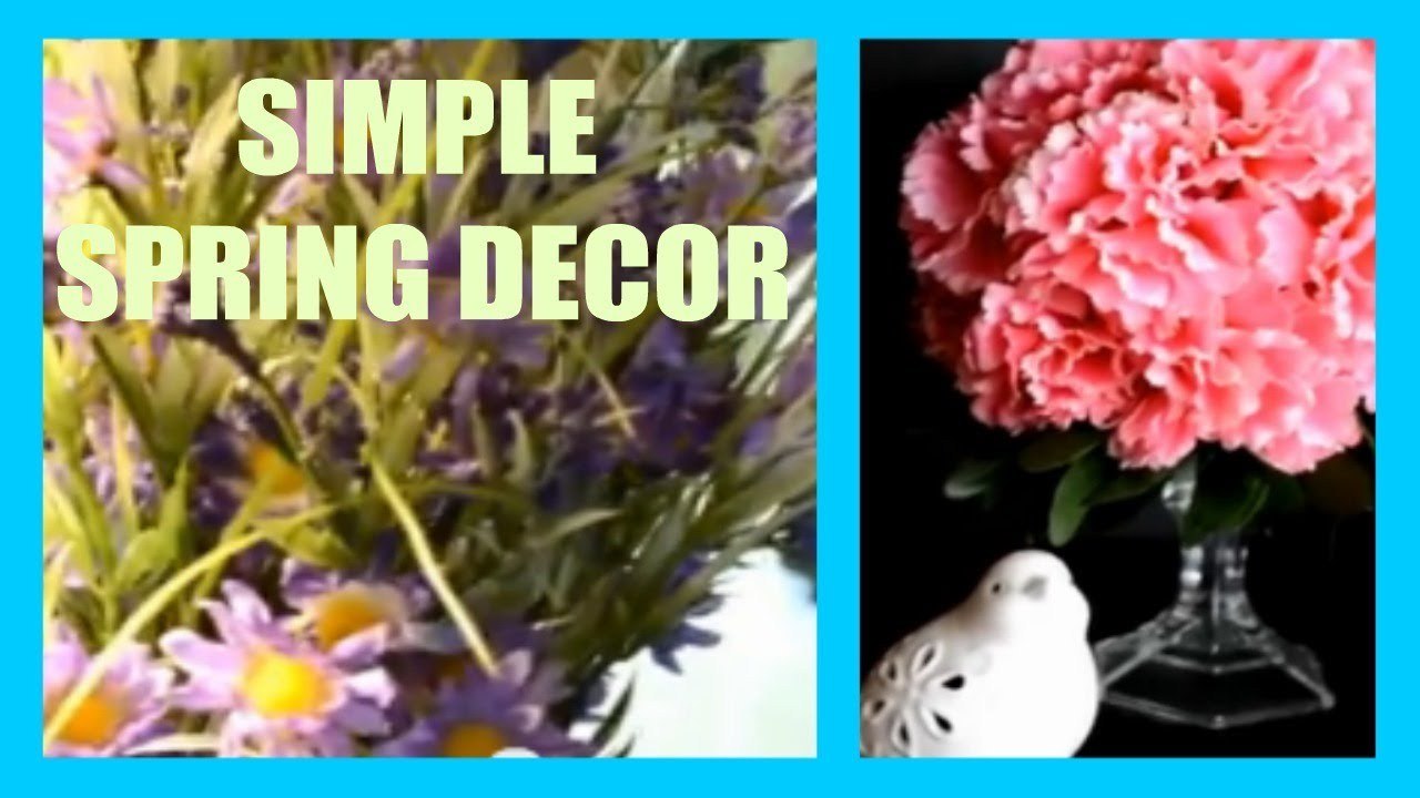 Simple Spring Decor