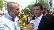 Tour de France : pour Valls, le succès des Français 