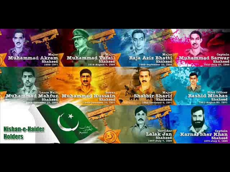 Nishan e Haider Holders PAK ARMY ♥
