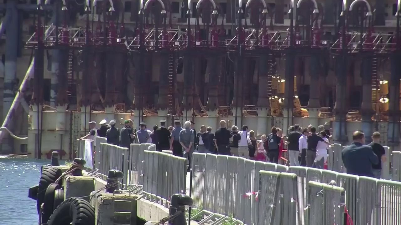 "Costa Concordia" zur Verschrottung in Genua angekommen