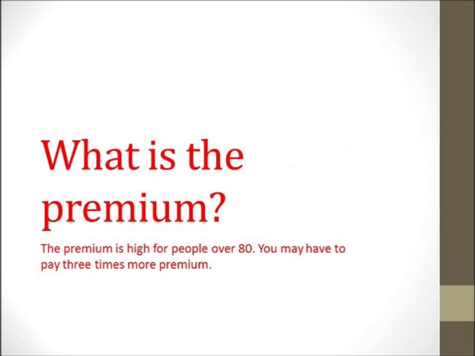 Life Insurance Over 60