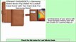 Best Value G4GADGET® Samsung Note3 Brown Flip Wallet PU Leather Case Cover with Two Card slots For Samsung Note3