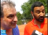 Hanouna, Mezrahi, Baroin et Laroque sur le court pour un match people