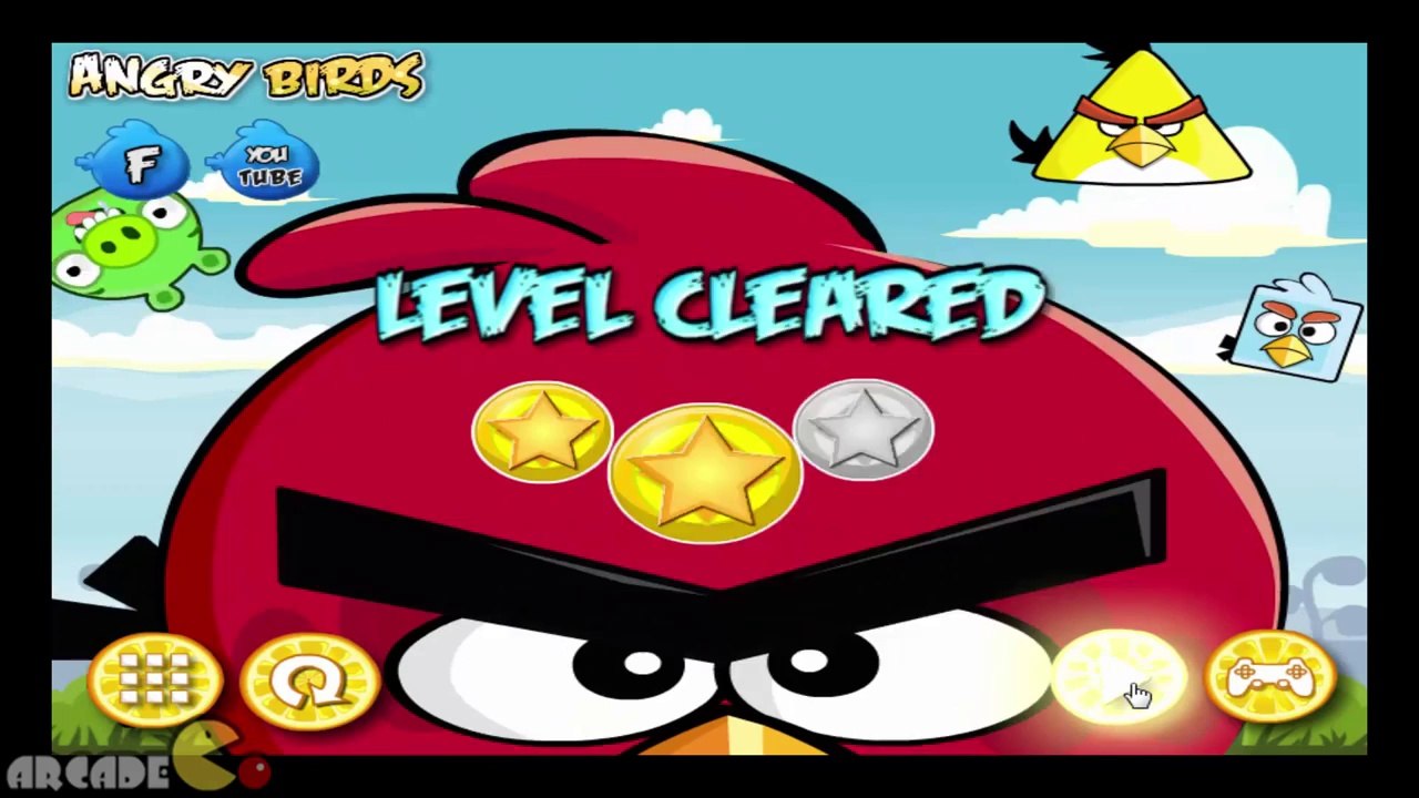 Angry Birds  Angry Birds Circus Troupe Complete Levels Walthrough