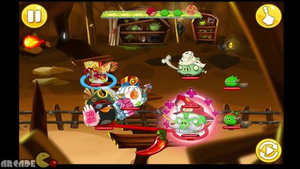 Angry Birds Epic  Battle With Adventurer - CAVE 5 Burning Plain Level 6