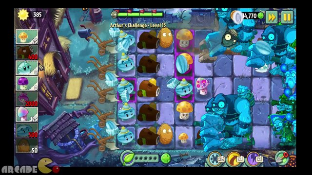 Plants Vs Zombies 2 Dark Ages Part 2 King Zombies Is Here Arthur's Challenge Level 21