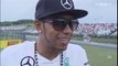 F1 2014 - 11 Hungarian GP - Pre-Race  Drivers parade - Lewis Hamilton