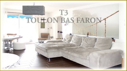 Vente Splendide T3 moderne sur les pentes du Faron Toulon