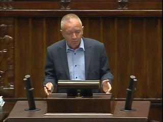 Poseł Wincenty Elsner - Wystąpienie z dnia 24 lipca 2014 roku.