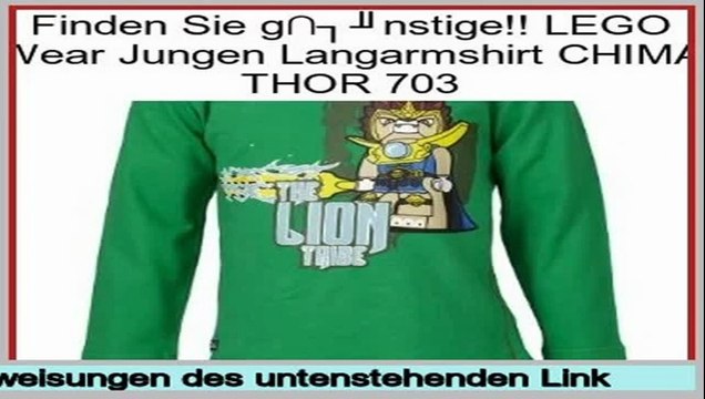 Best Brands LEGO Wear Jungen Langarmshirt CHIMA THOR 703