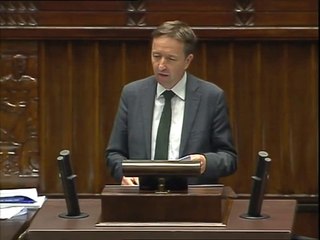 Poseł Witold Pahl - Wystąpienie z dnia 24 lipca 2014 roku.