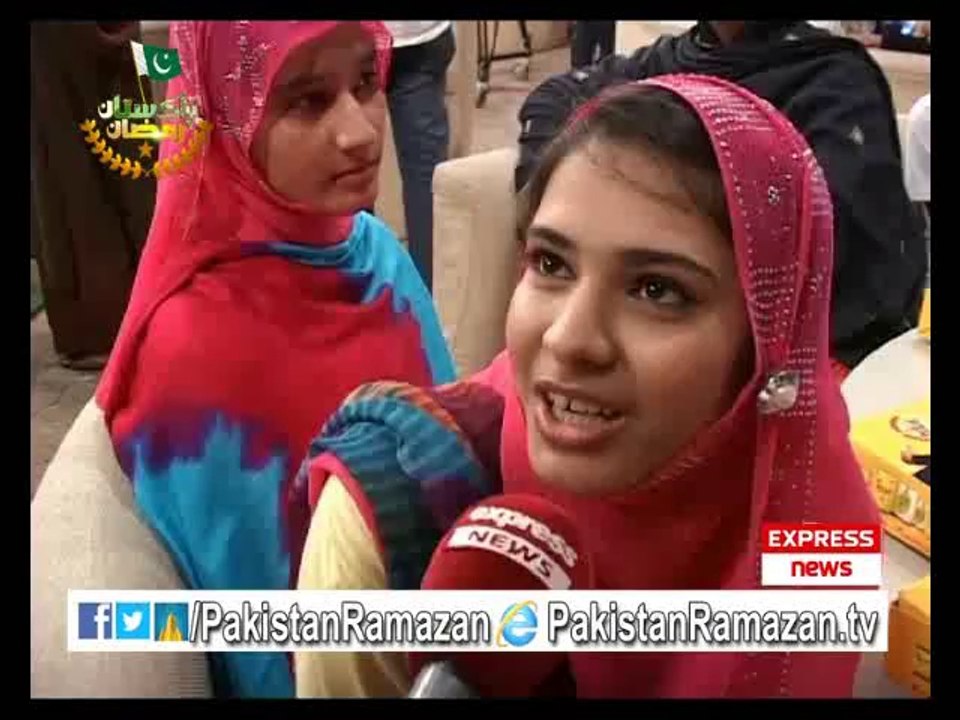 Package 28th Sehri Pakistan Ramazan Transmission on #ExpressNews 27-7-2014