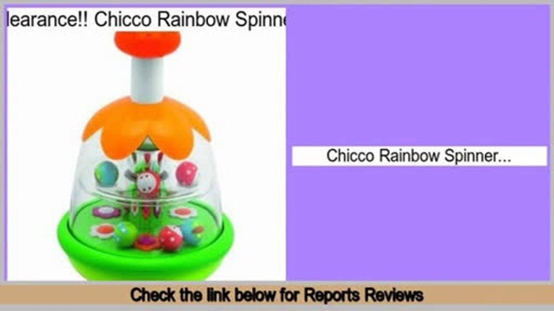 chicco rainbow spinner