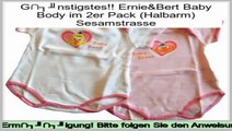 Beste Bewertungen Ernie&Bert Baby Body im 2er Pack (Halbarm) Sesamstrasse