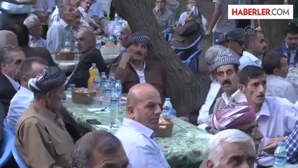 Aşiret kavgası, barış yemeğiyle son buldu -