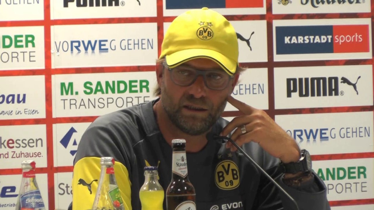 Klopp nach 5:1-sieg: "tolle atmosphäre"