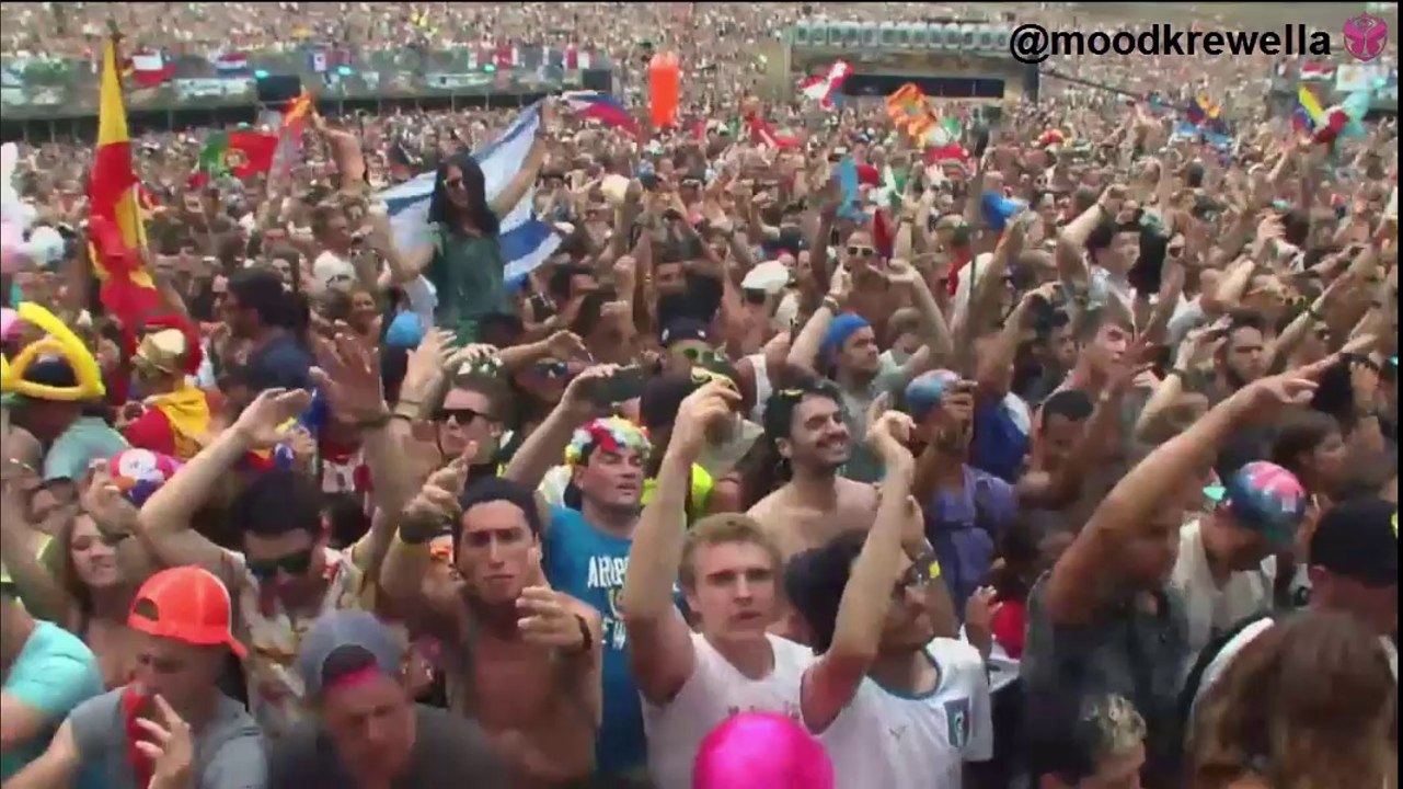 @krewella destroying on the second show on Tomorrowland