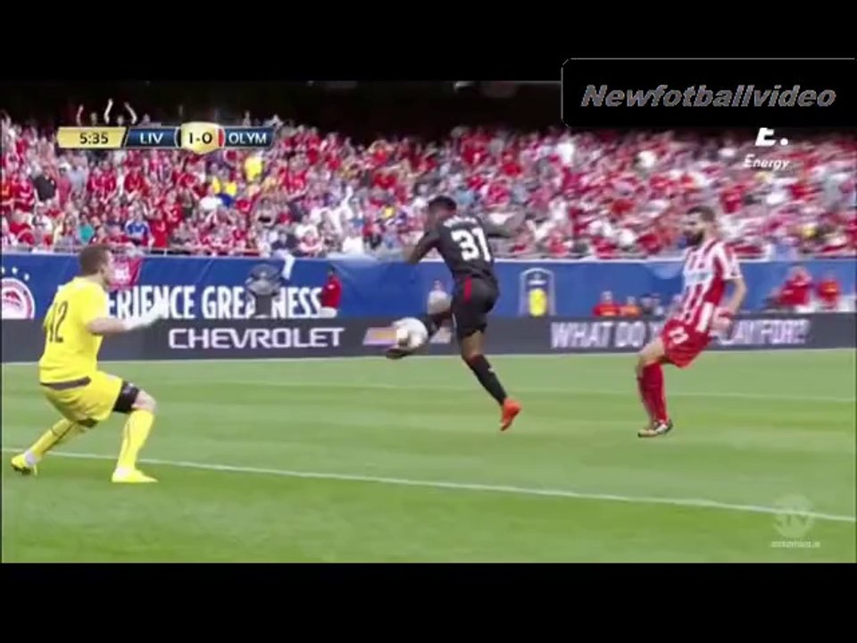 Raheem Sterling Goal Liverpool vs Olympiakos 1-0 ~ International Champions Cup
