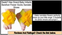 Consumer Reviews Hee Grand Baby Infants Barefoot Flower Socks Sandals Shoes