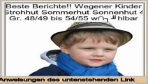 Hot Deals Wegener Kinder Strohhut Sommerhut Sonnenhut 4 Gr. 48/49 bis 54/55 w�hlbar