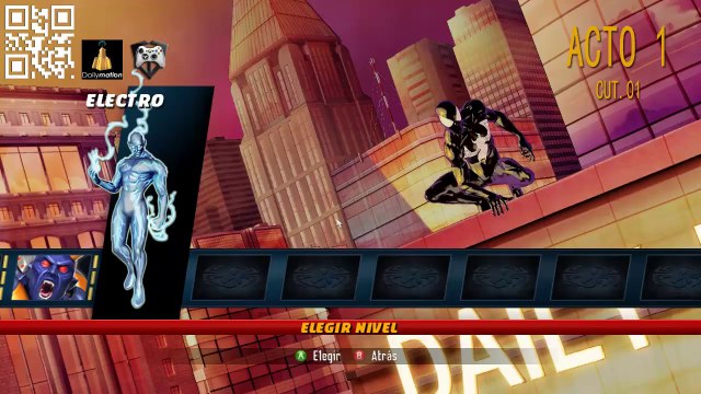 Spiderman Shattered Dimensions Sub. Español Acto.01 Cut.01 - ELECTRO