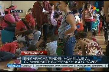 Recuerdan a Hugo Chávez en su cumpleaños 60