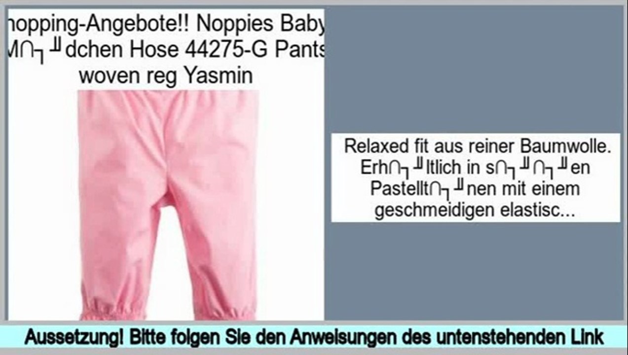 Daily Deal Noppies Baby - M�dchen Hose 44275-G Pants woven reg Yasmin