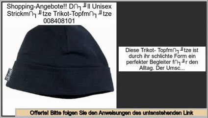 Vergleich D�ll Unisex Strickm�tze Trikot-Topfm�tze 008408101