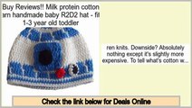 Consumer Reviews Milk protein cotton yarn handmade baby R2D2 hat - fits 1-3 year old toddler