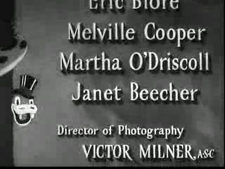 The Lady Eve Opening Credits