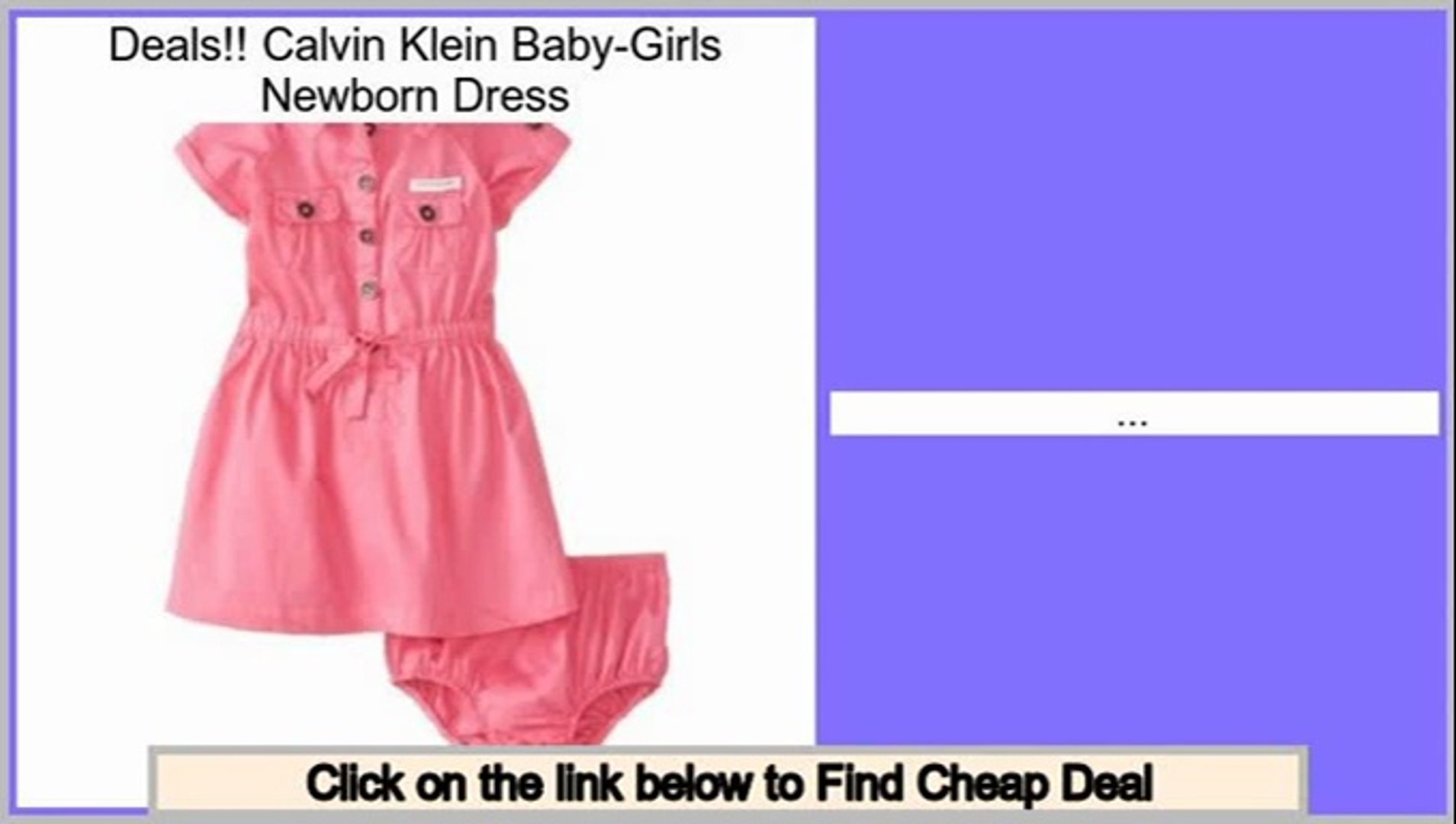 calvin klein newborn baby girl clothes