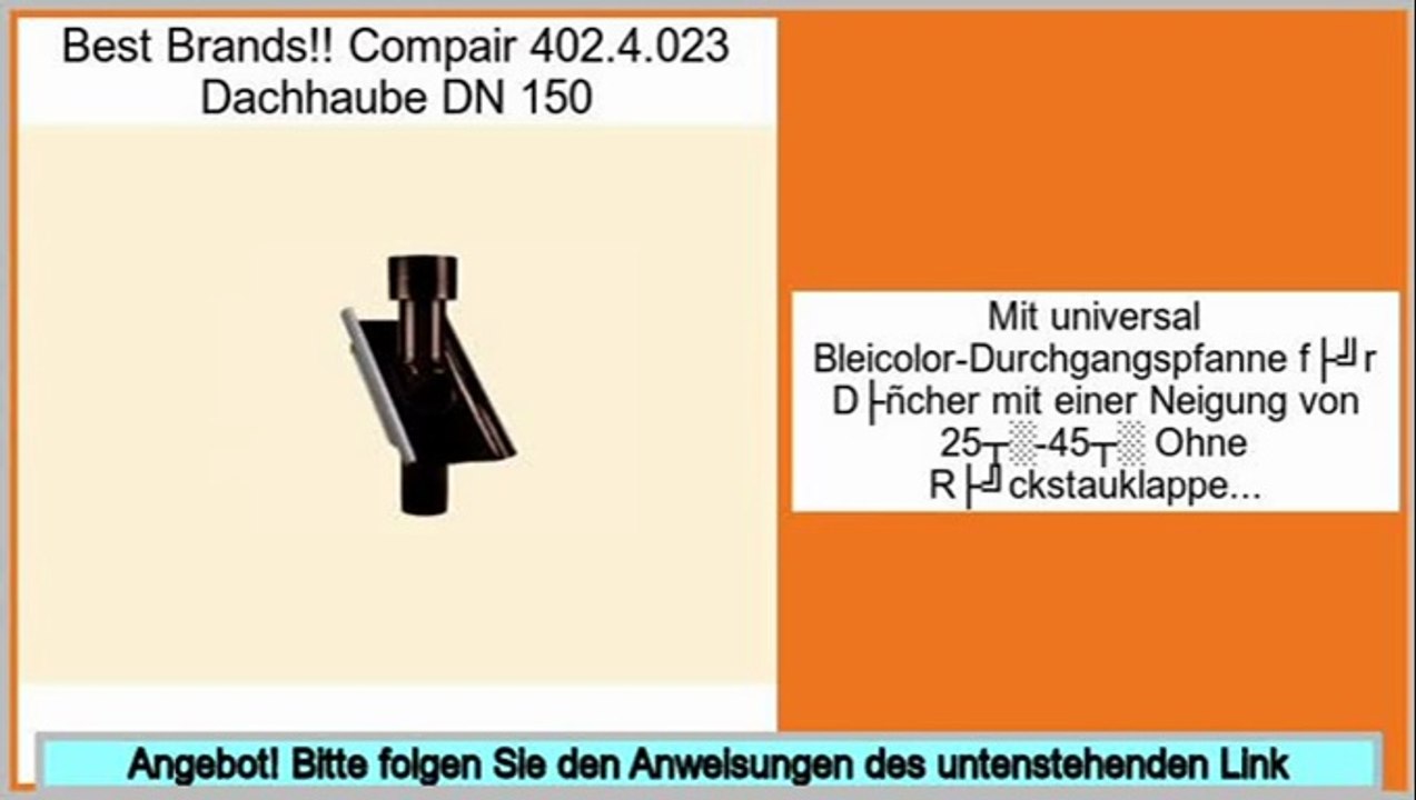 supermarkt Compair 402.4.023 Dachhaube DN 150
