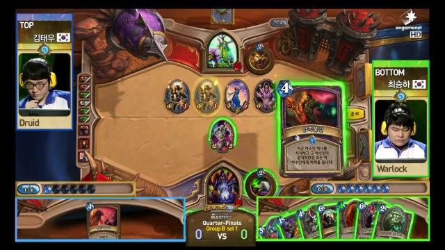 [VOD] OGN HEARTHSTONE KR-CN MASTERS 2014 Week 5-3