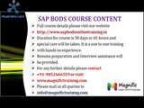 SAP BODS 4.0 OVERVIEW | Bods training & classes