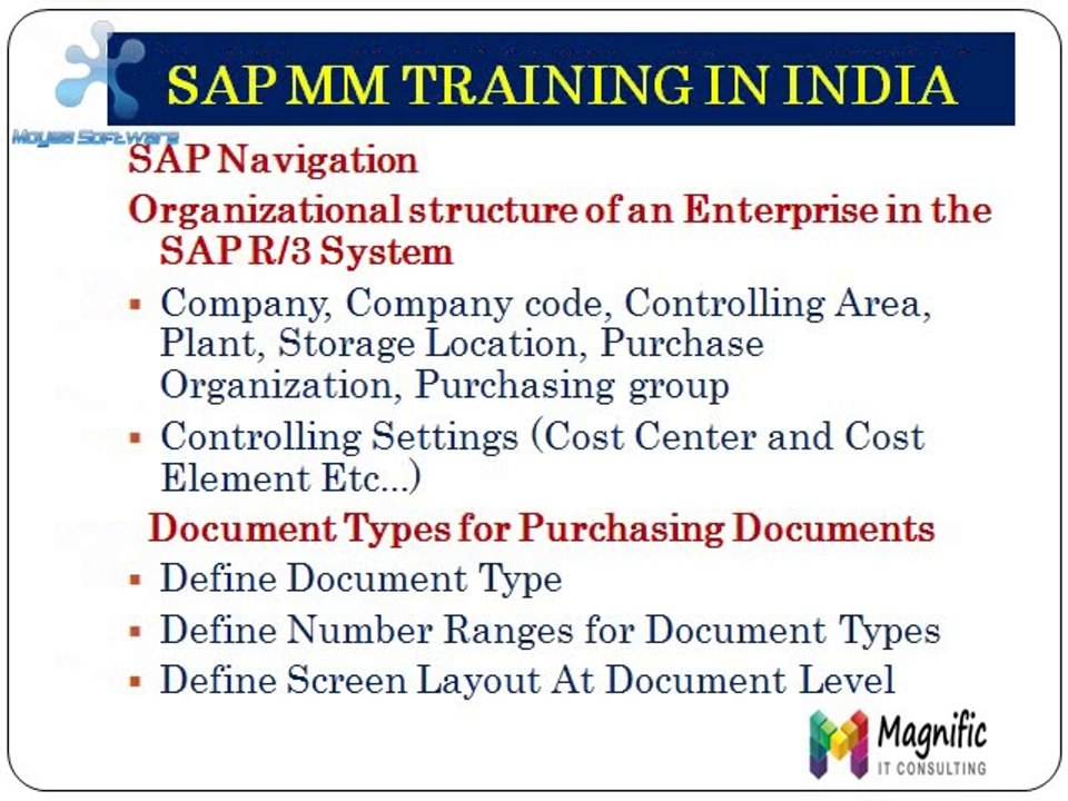 Sap Material Management(MM) online training usa,uk,canada,pune