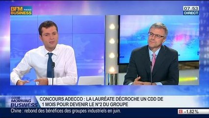 Adecco: Un concours afin de proposer une expérience qualifiée à des jeunes, Alain Dehaze et Chaneze Aroua, dans GMB – 28/07
