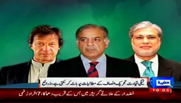 Naeem ul Haque(PTI) Response On Shahbaz Sharif And Ishaq Dar Contacts PTI To Stop Long March