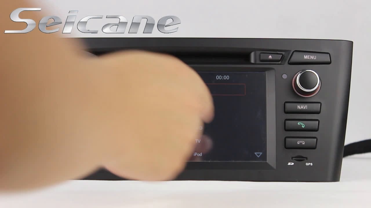 Best BMW 1 Series E81 Aftermarket In Dash DVD GPS Navigation supports Audio Dual Zone Rearview Camera